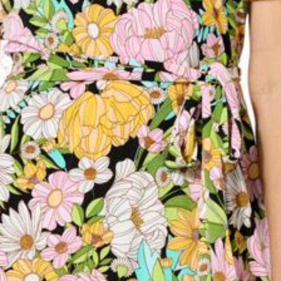 Nina Leonard Floral Dress - Picture 6 of 6